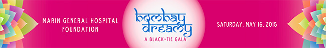 Gala Banner that says Bombay Dreamy 